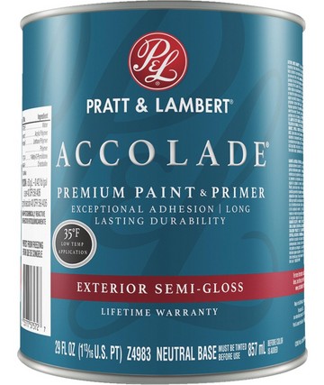 Accolade ® Exterior Premium Paint & Primer SEMI-GLOSS